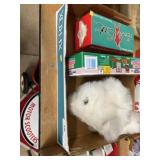 Sports Collectibles with Animated Dog