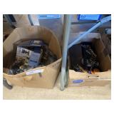 (2) Boxes of Hardware and Hand Tools