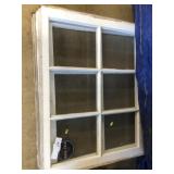 (2) Wooden Window Frames