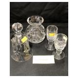 (4) Pieces of Waterford Crystal