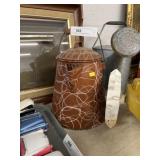 Columbian Brown Agateware Coffee Pot