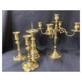 (4) Baldwin Candleholders