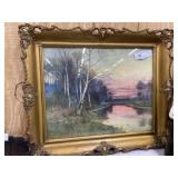 George Howell Gay Framed Lithograph