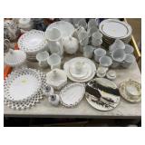 Chinaware, Milk Glass