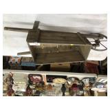 Contemporary Wood Wheelbarrow