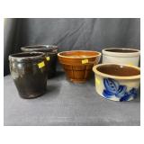 Stoneware with Salt Glazed Pottery