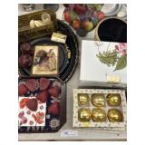 Christmas Ornaments, Home Decor, Storage Crock