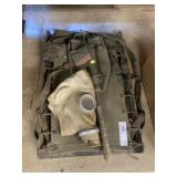 Military Pack Frame and Trench Shovel