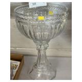 Pattern Glass Compote