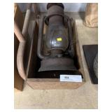 Hurricane Lantern and Fruit Box