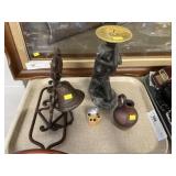 Candle Holder and Wall Bell