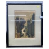 (2) Richard Hess Lancaster Block Prints