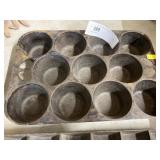 Cast Metal Muffin Pan