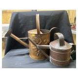 (2) Copper Sprinkling Cans