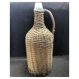 Wicker Covered Bottle