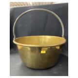 19th Century Brass Pail
