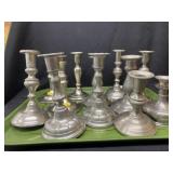 Pewter Candlesticks
