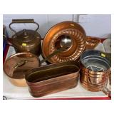 Copper Teapot with Cookware