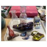 Still Bank, Vintage Pipe, Milk Bottles