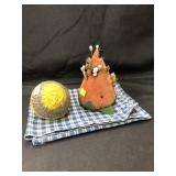 Pincushions with Vintage Stick Pins