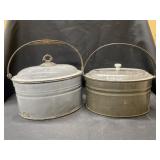Enamelware and Tin Lunch Pails