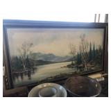 European Oil On Canvas