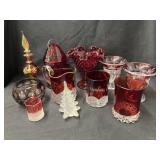 Ruby and Souvenir Glassware