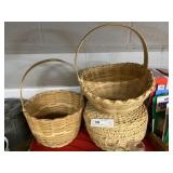 (3) Jesse Price Woven Baskets
