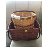 (2) Longaberger Baskets