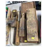 Wood Slaw Boards with Plane