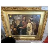 Framed Religious Lithograph