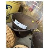 19th Century Brass Pail