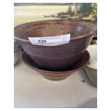 (2) Contemporary Pottery Bowls