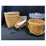 (4) Longaberger Baskets