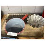 Wagner Ware Breadstick Pan with Cookware