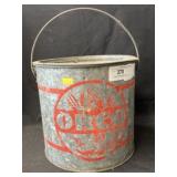 Galvanized Minnow Bucket