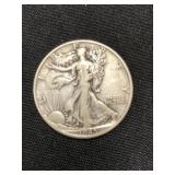 1945 Silver Half Dollar
