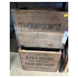 Dairy and Fruit Crates