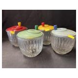 (4) Vintage Mixing Cups