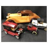 Diecast and Wooden Toy Vehicles