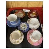 Chinaware Cups and Saucers