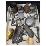 Metalwares, Skeleton Keys, Flat Iron