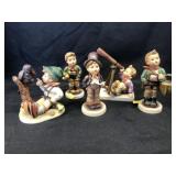 (5) Hummel Figurines