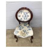 Modern Victorian Upholstered Side Chair