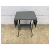 Vtg. Metal Typewriters Table