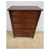 Bassett 5-drawer Chest of Drawers