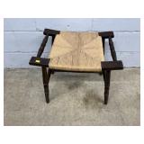 Contemporary Rush Seat Stool