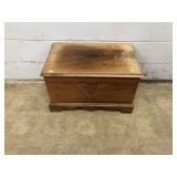 Walnut Small Blanket Chest