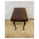 Statton 1-drawer Drop Leaf Cherry End Table
