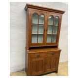 Antique 2 Pc. Dutch Cupboard